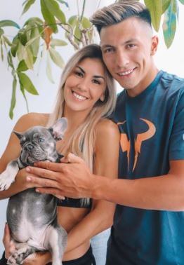 Muri Lopez Benitez with her boyfriend Lisandro Martinez are the proud parents of Polito.